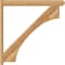Ekena Millwork Westlake Craftsman Rough Sawn Outlooker, Western Red Cedar, 6"W x 48"D x 48"H OUT06X48X48WTL04RWR - alternate 2